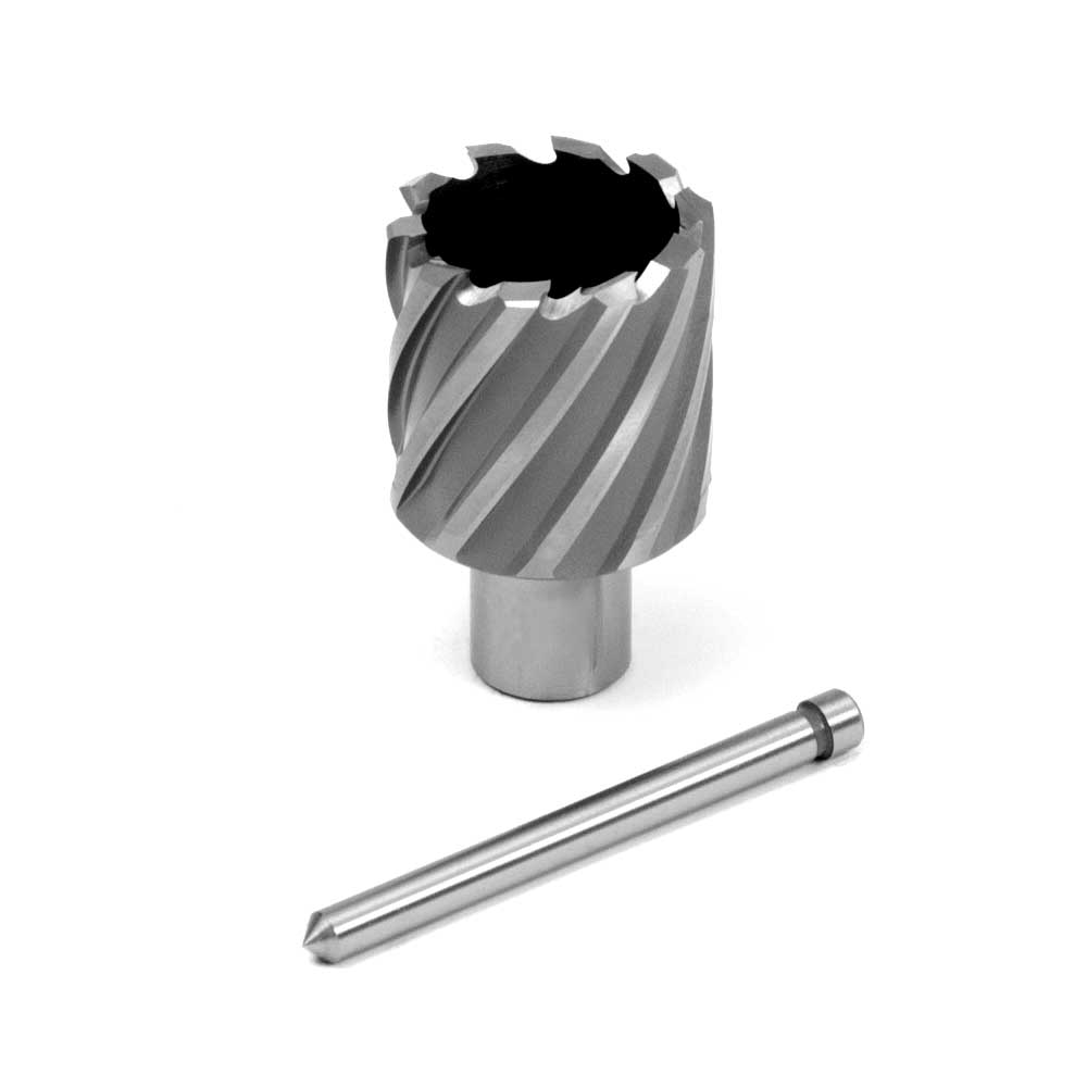 Evolution CC112 - 1-1/8 in. Width x 1 in. Depth Annular HSS Cutter with 3/4 in. Weldon Shank and Pilot Pin included