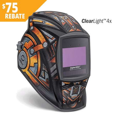 Miller Gear Box Digital Elite ClearLight 4x Welding Helmet 296771 Miller Gear Box Digital Elite ClearLight 4x Welding Helmet 296771