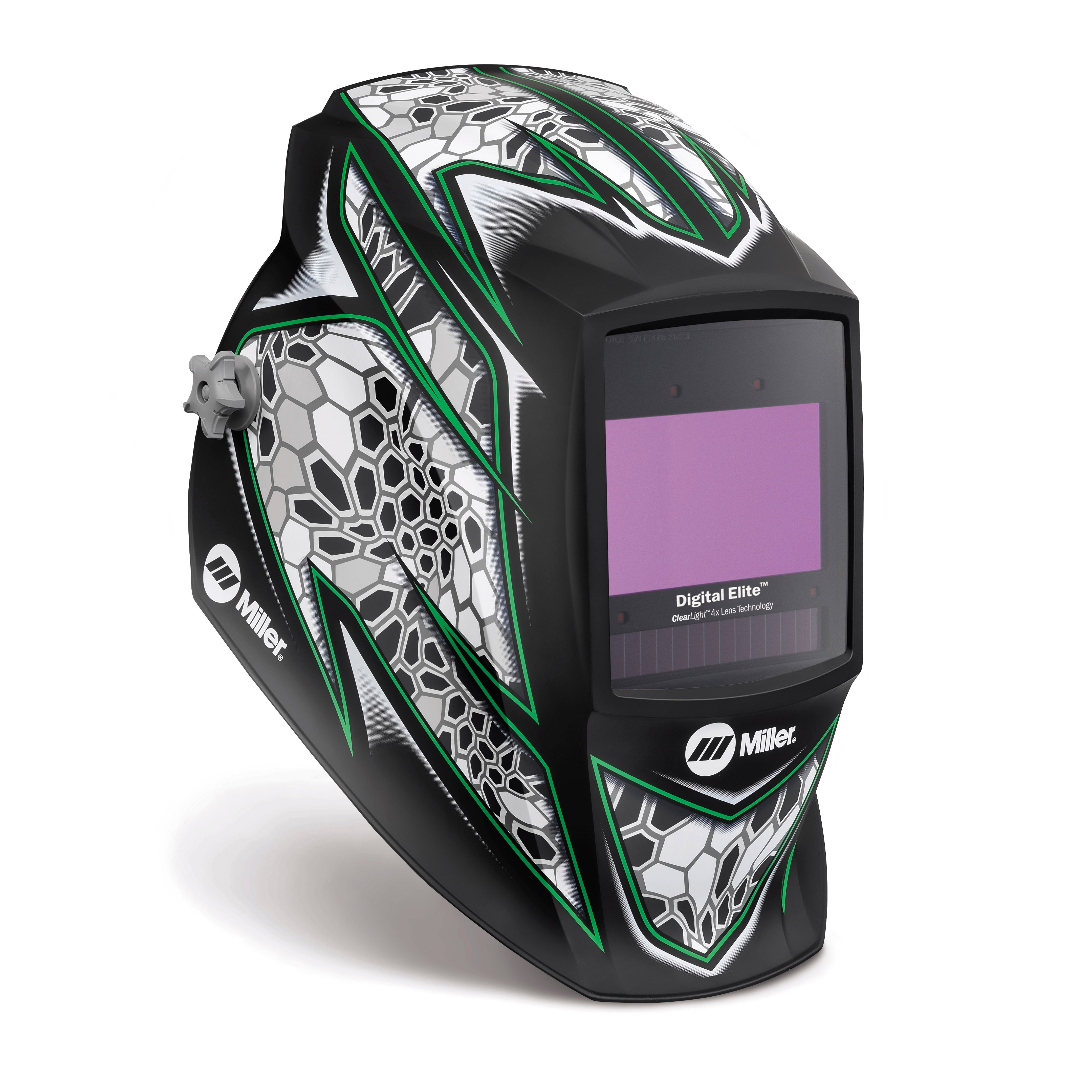 Miller Digital Elite Welding Helmet w/ ClearLight 4X, Raptor - 296773