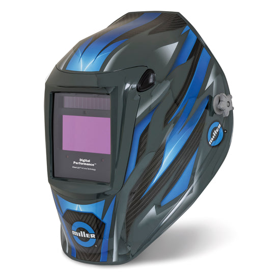 Miller Digital Performance Welding Helmet w/ ClearLight 4X, Carbon Edge - 299616