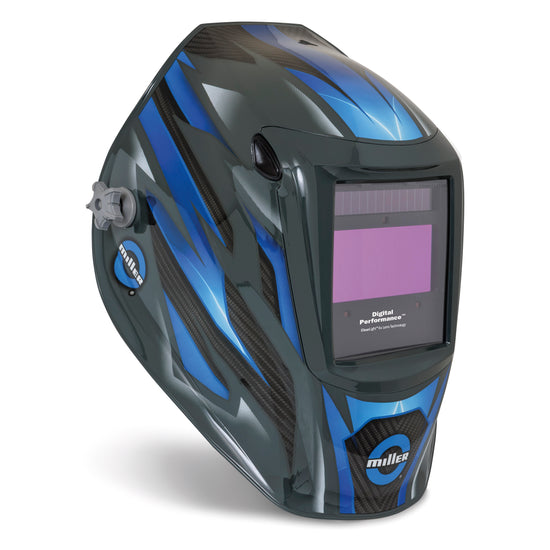 Miller Digital Performance Welding Helmet w/ ClearLight 4X, Carbon Edge - 299616