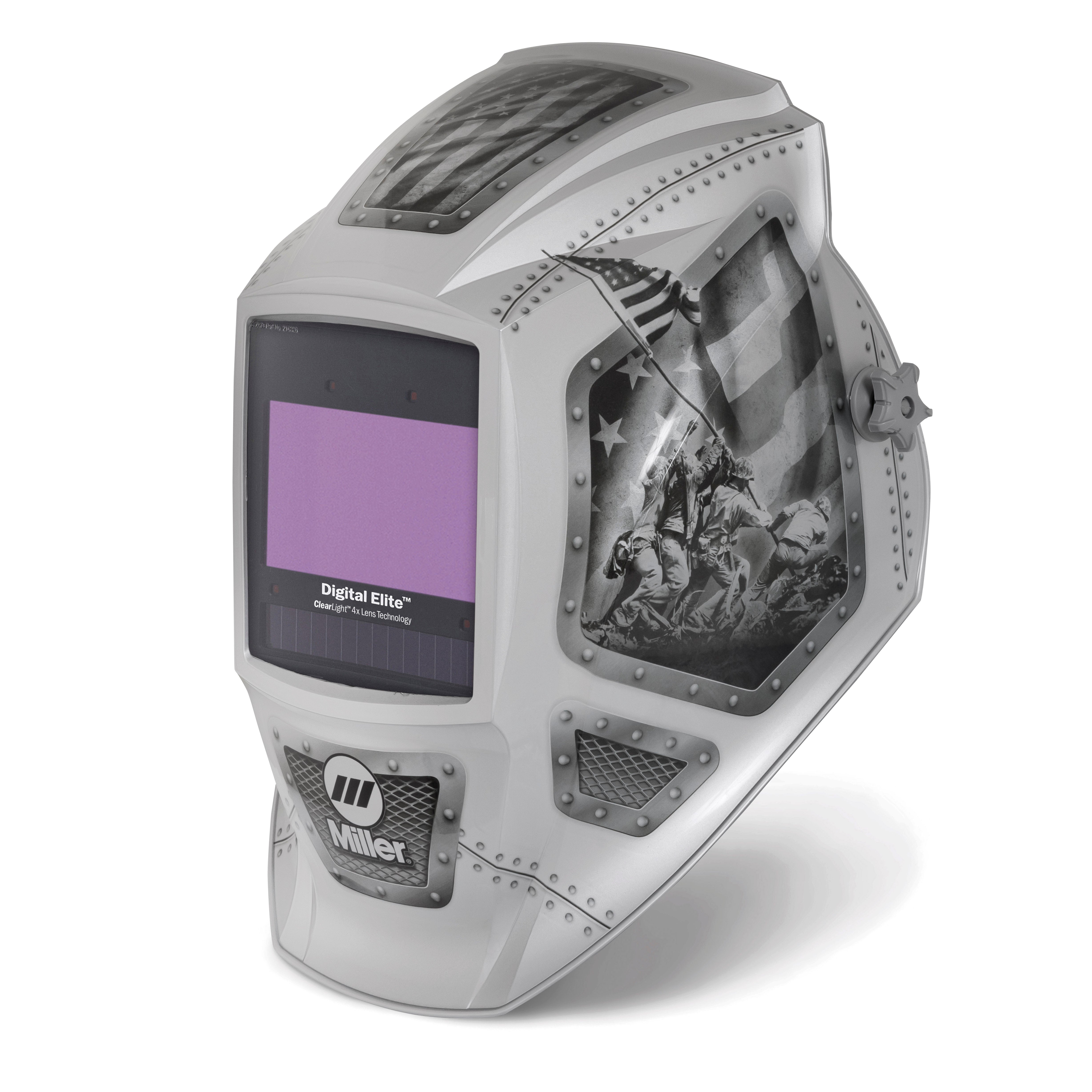 Miller Digital Elite Welding Helmet w/ ClearLight 4X, Forged in Freedom - 299617