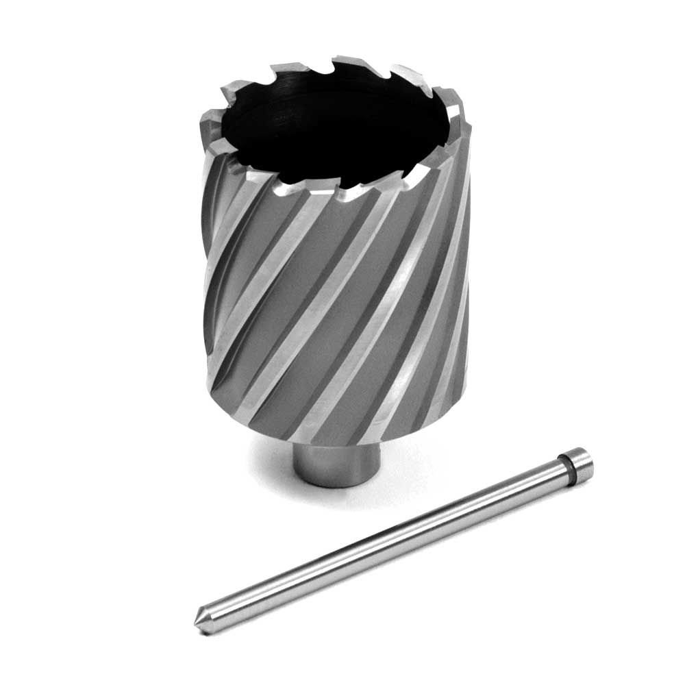 Evolution CC250L - 2-1/2 in. Width x 2 in. Depth Annular HSS Cutter with 3/4 in. Weldon Shank and Pilot Pin included