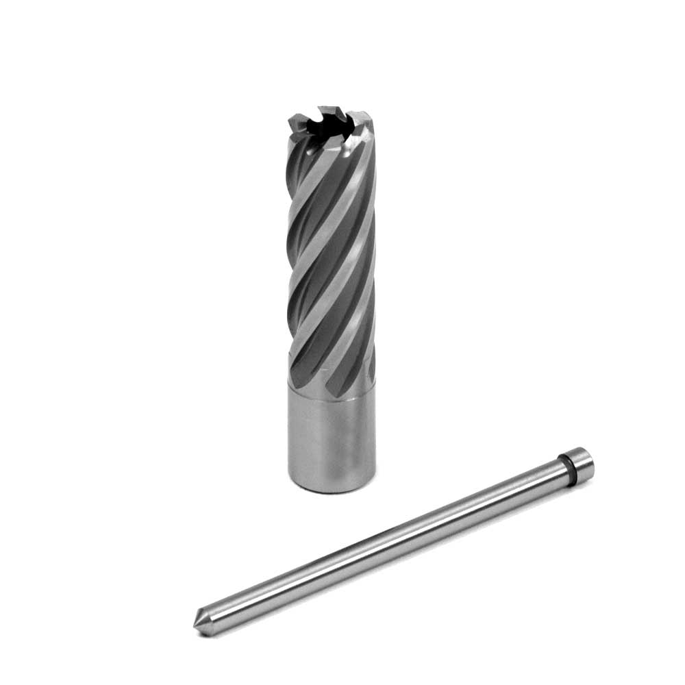 Evolution CC21/32L - 21/32 in. Width x 2 in. Depth Annular HSS Cutter with 3/4 in. Weldon Shank and Pilot Pin included