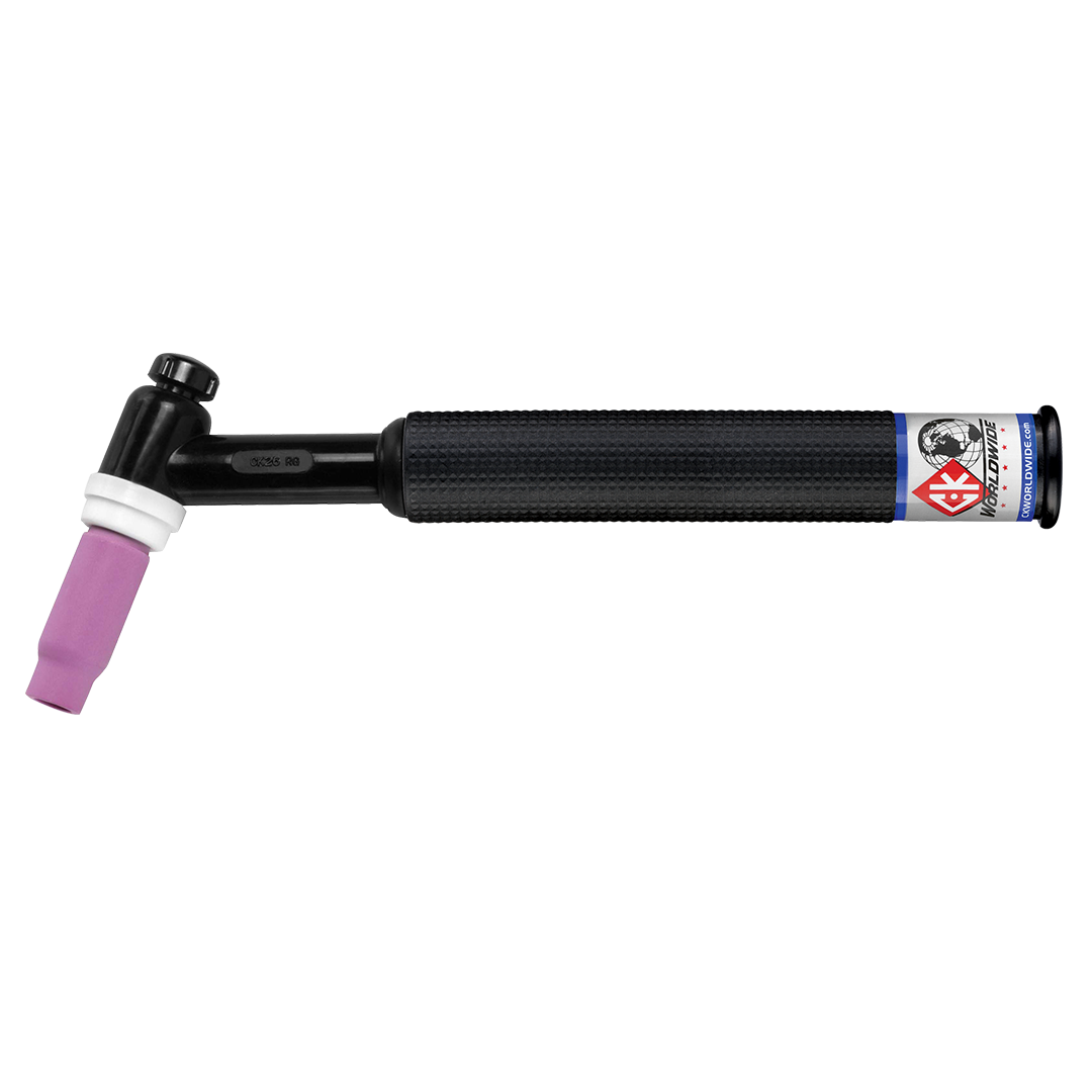 CK Worldwide CK26-25-R RG 200A Rigid Head TIG Torch w/ Super-Flex Cable, 25ft