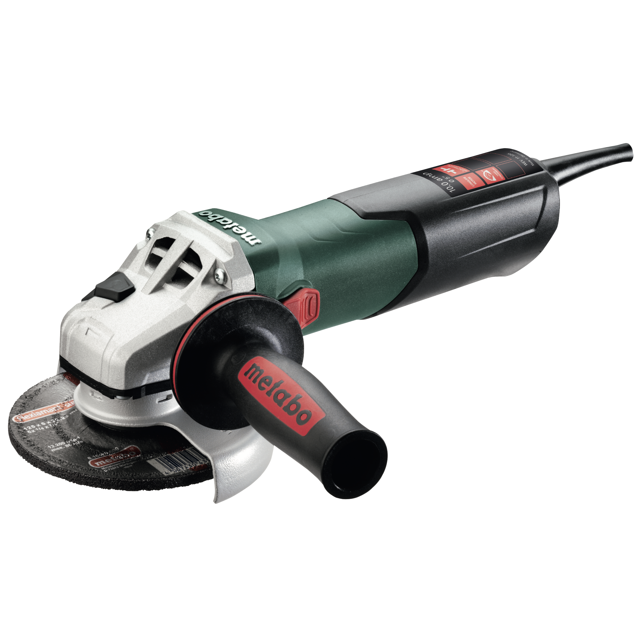 Metabo WEV 11-125 5" Variable Speed Angle Grinder - 603625420