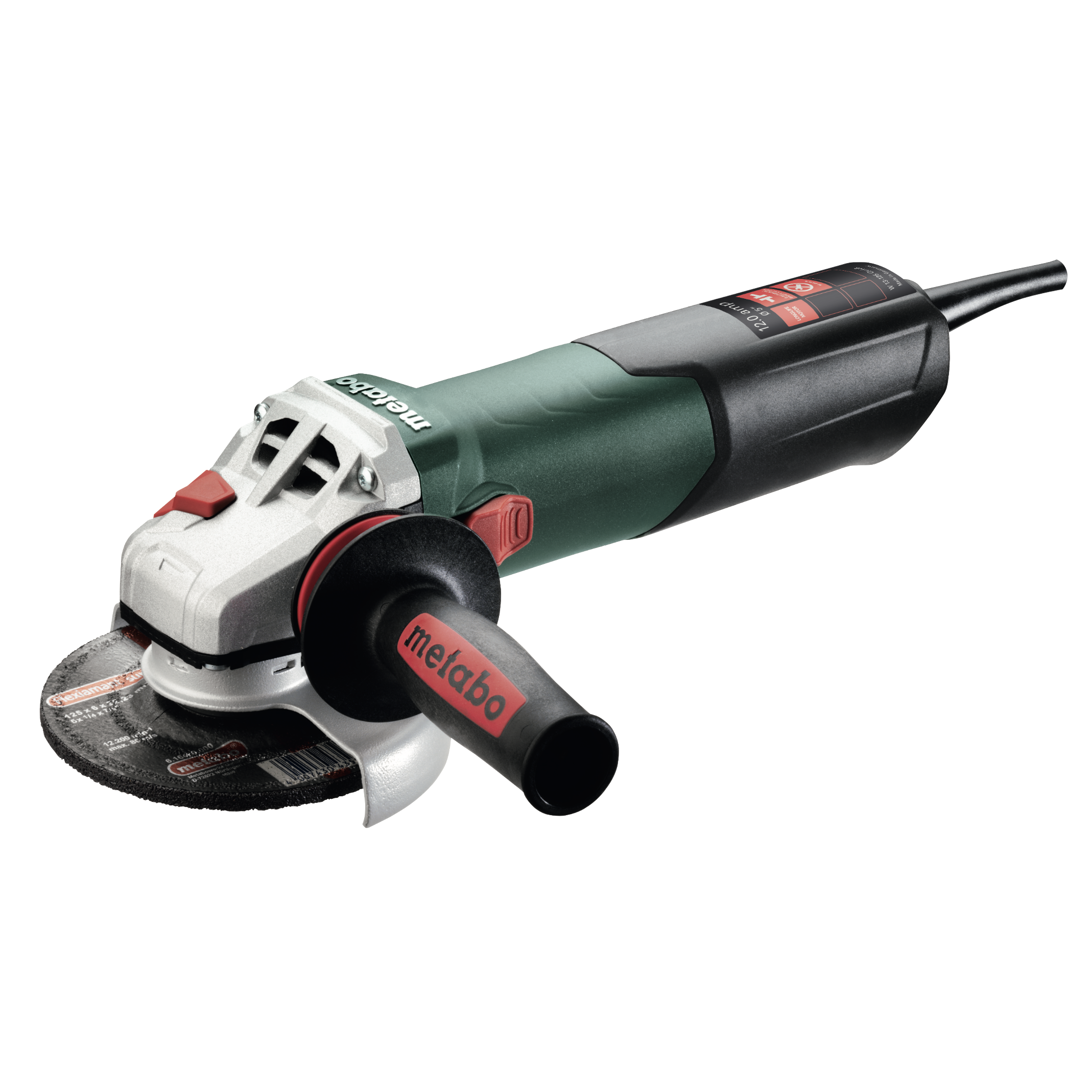 Metabo W 13-125 4.5"-5" Quick Angle Grinder - 603627420