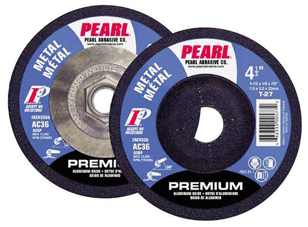 FAC9036 Aluminum Oxide T27 Flexible Grinding Wheel, 9" x 1/8"  (10 Pack)