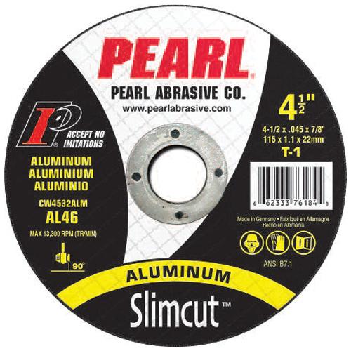 DCW45ALM Slimcut™ Aluminum Cut-Off Wheels, T-27, 4.5" x .045 x 7/8 A36 (25 Pack)