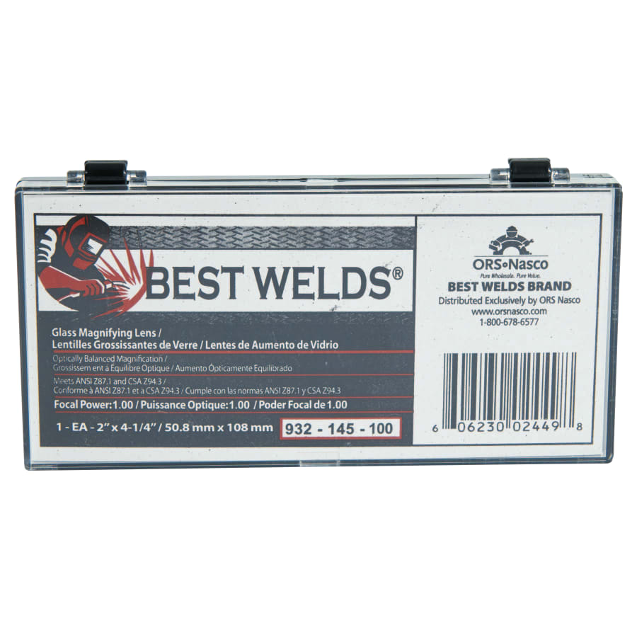 Best Welds 2 x 4-1/4 Glass Magnifier Lenses - 932-145