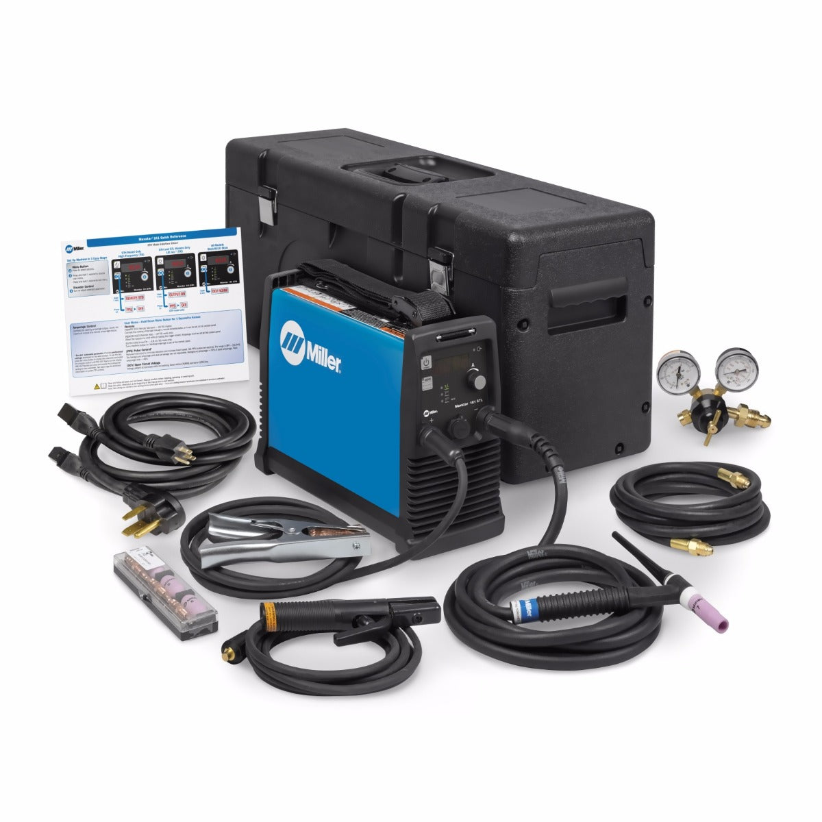 Miller Maxstar 161 STL TIG and Stick Welder with X-Case - 907710001