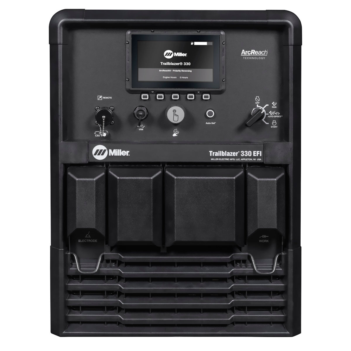 Miller Trailblazer 330 EFI Welder/Generator w/Excel Power and Polarity Reversing - 907832005