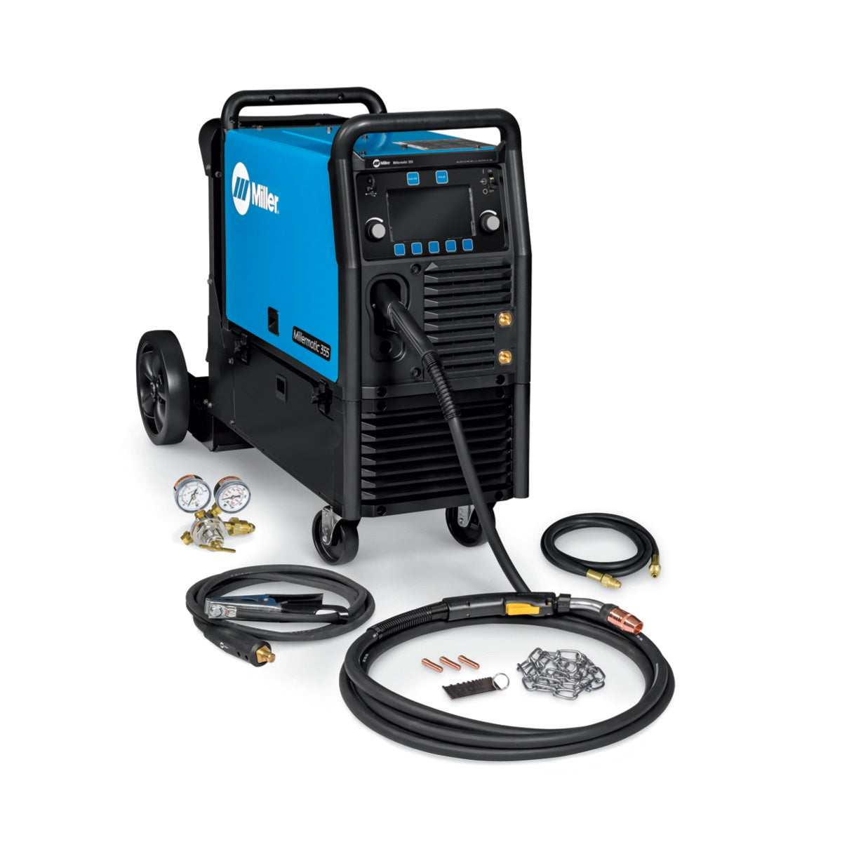 Miller Millermatic 355 Pulsed MIG Welder w/ Running Gear - 951926