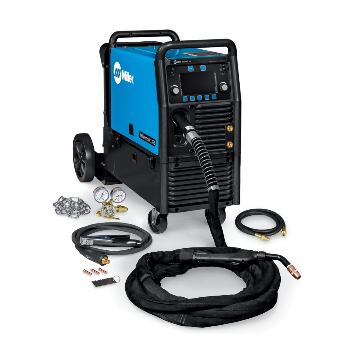 Miller Millermatic 355 Pulsed MIG Welder w/ Aluma Pro Gun - 951927