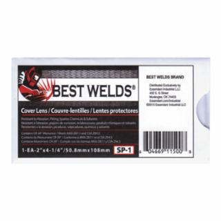 Best Welds 2" X 4.25" 70% CR-39 Cover Lens - 901-SP-1