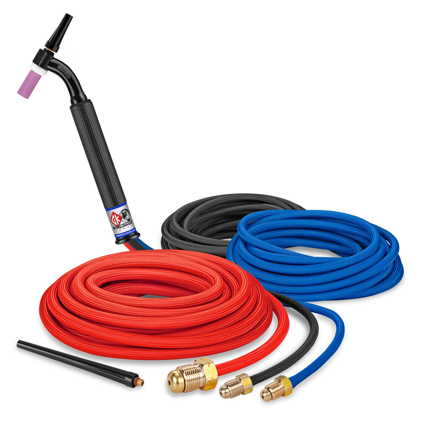 CK Worldwide CK2325SF FX 300A HD Water-Cooled Flex Head TIG Torch w/ S