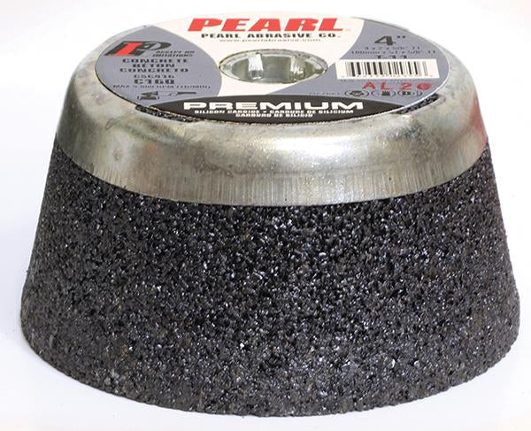 CSC516M T-11 Premium Silicon Carbide Grinding Cup Stone 5 x 2 x 5/8-11 (10 Pack)