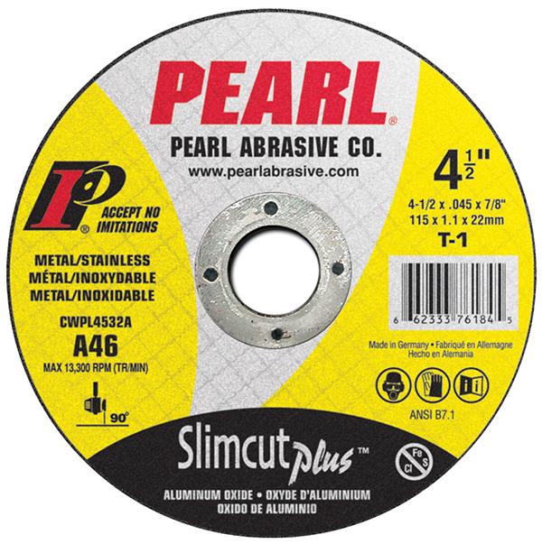 CWPL0732A Slimcut™ Plus Aluminum Oxide Cut-Off Wheels, T-1, 7″ x 0.45 x 7/8 (25 Pack)