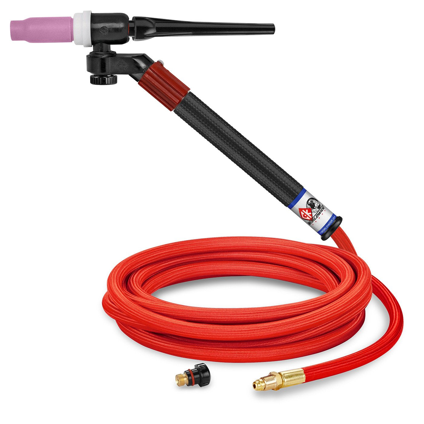 CK Worldwide 150A Flex-Loc TIG Torch w/ Superflex Cable, Gas Valve