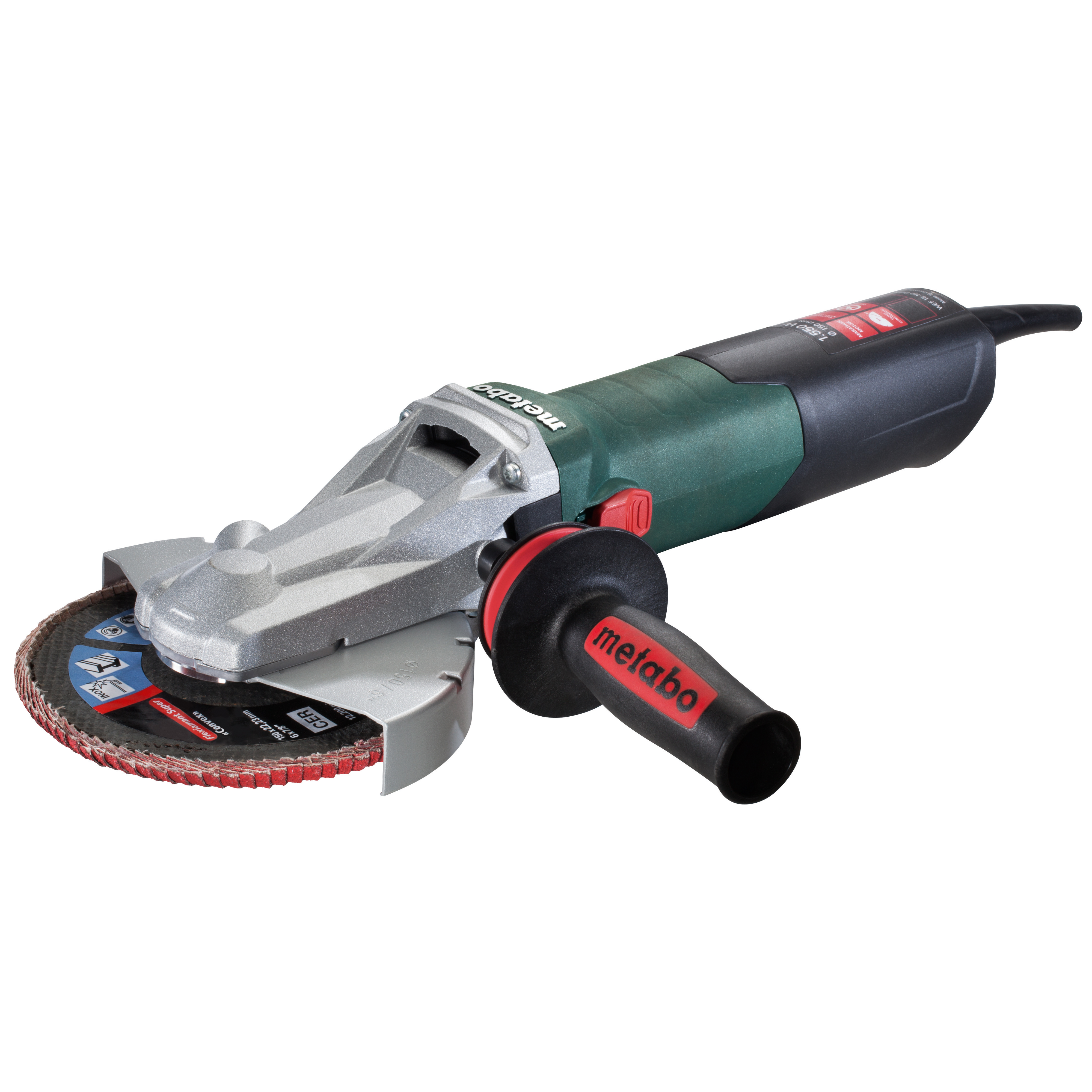 Metabo WEF 15-150 6" Flat-Head Angle Grinder - 613083420