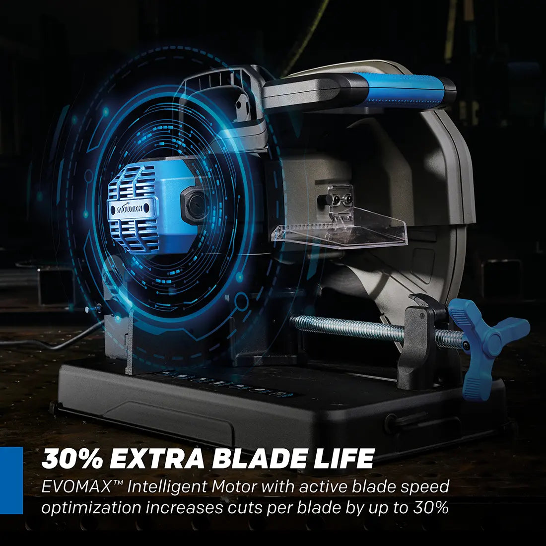 Evolution S14CPS: Metal Cutting Chop Saw With 14 in. EVOMAX14ST