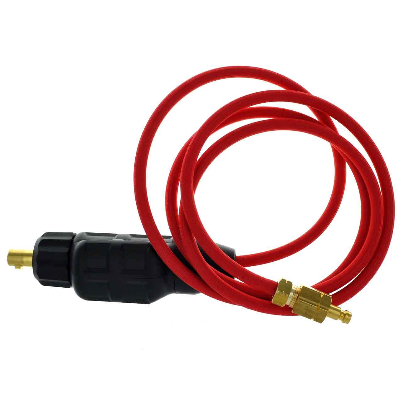 CK Worldwide SLWHAT-35QD 35mm SafeLoc QD Male Dinse Connector, Water-C