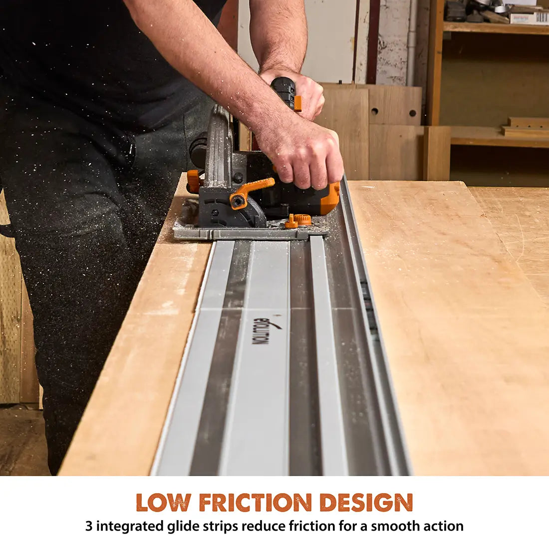 Evolution ST1400 G2 4ft 7in |55" Circular Saw Track Kit