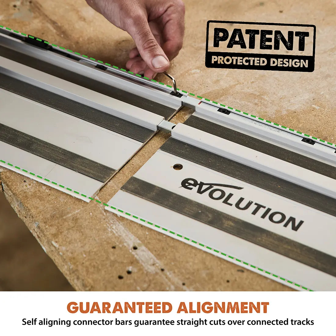 Evolution ST2800 G2 9ft 2in |110" Circular Saw Track Kit