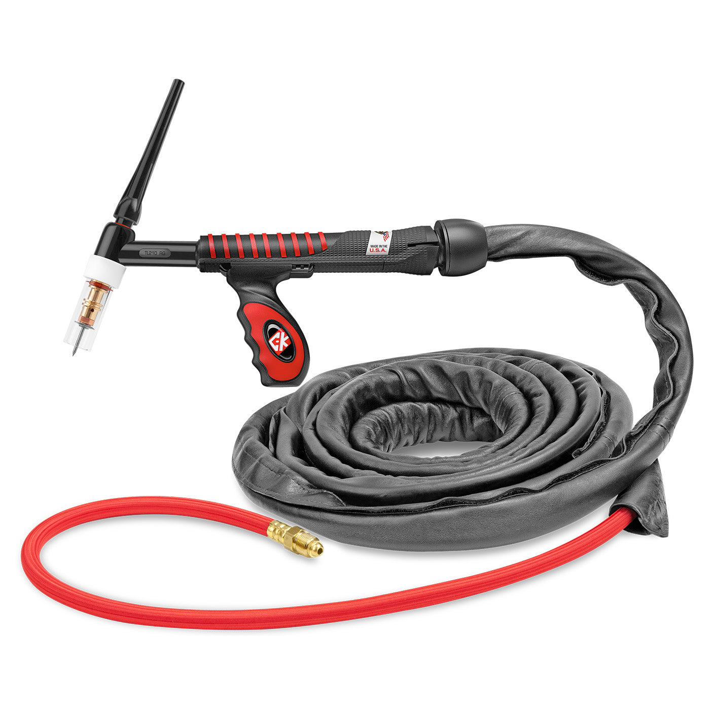 CK Worldwide UltraTIG TrimLine 200 Amp TIG Torch w/ SuperFlex Cable