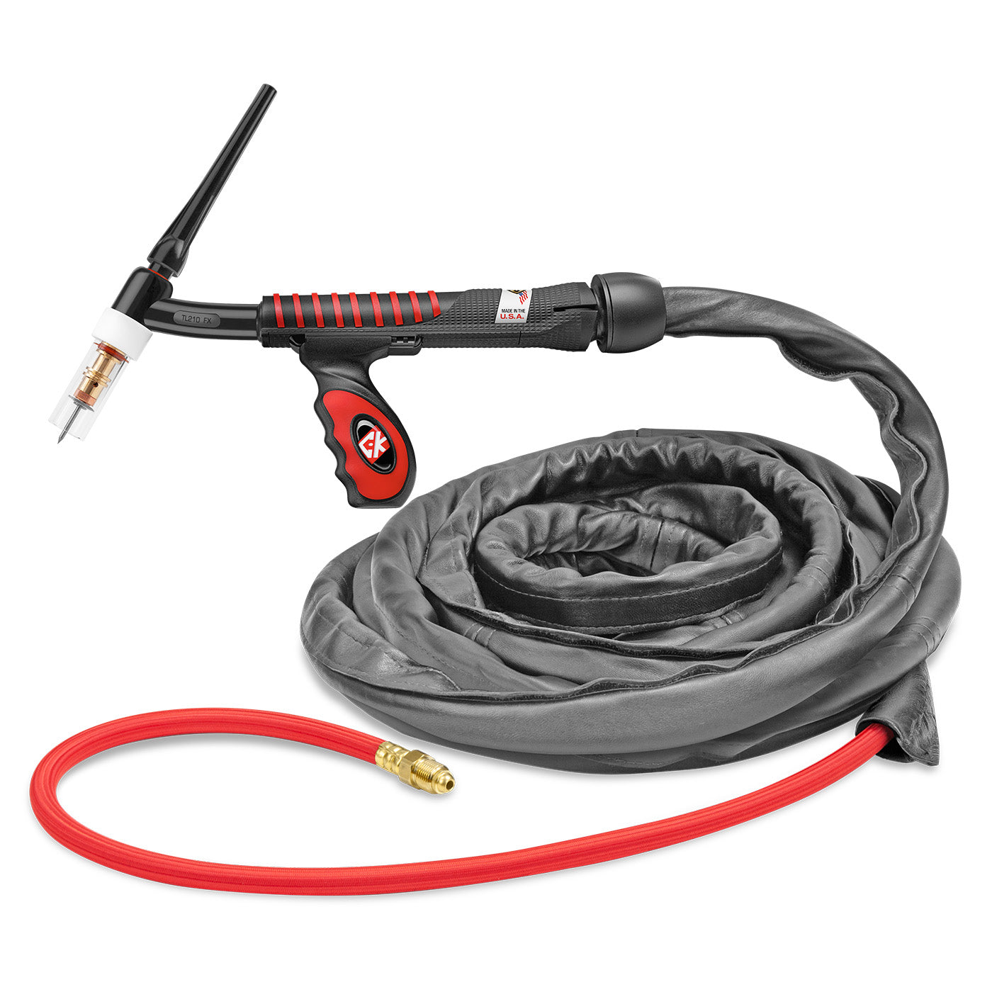 CK Worldwide UltraTIG TrimLine 200 Amp TIG Torch w/ SuperFlex Cable