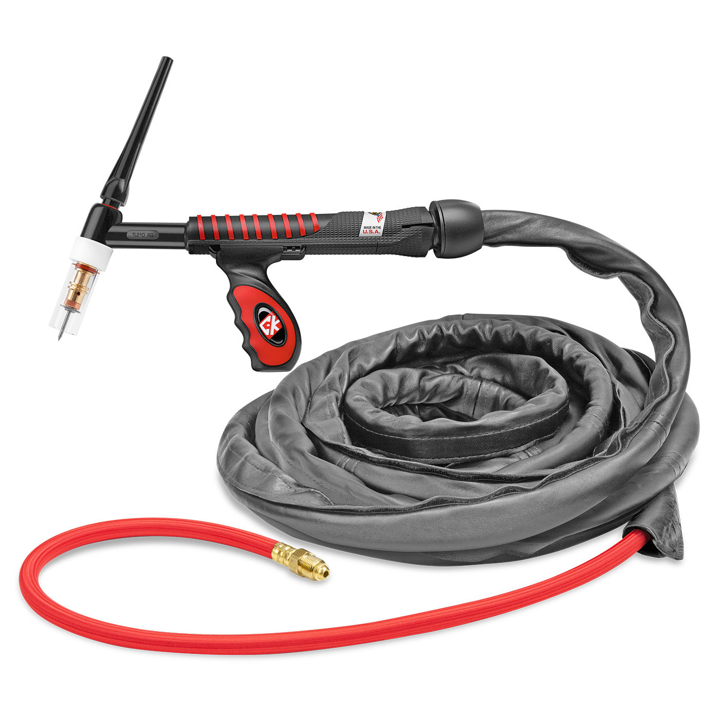 CK Worldwide UltraTIG TrimLine 200 Amp TIG Torch w/ SuperFlex Cable
