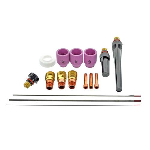 CK Worldwide SGL-KIT 17/18/26 Series Low Amperage Stubby TIG Accessory Kit