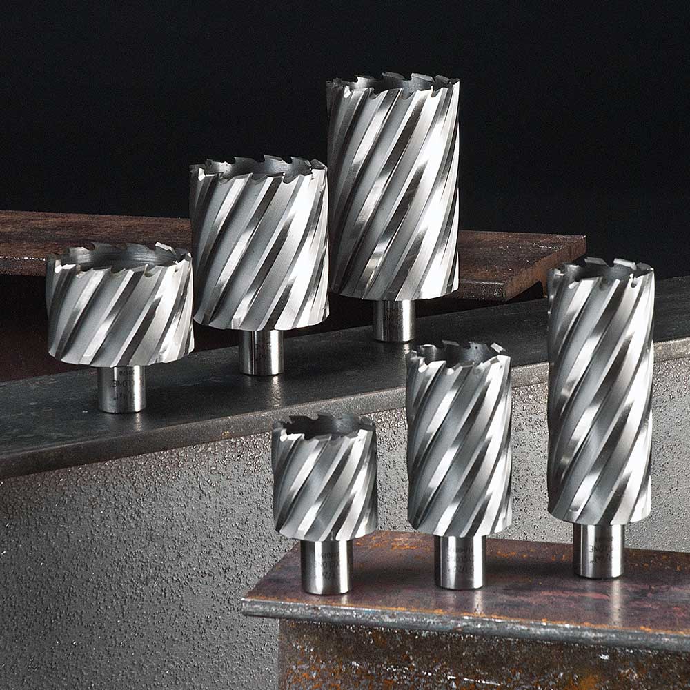 Evolution CC300L - 3 in. Width x 2 in. Depth Annular HSS Cutter with 3/4 in. Weldon Shank and Pilot Pin included