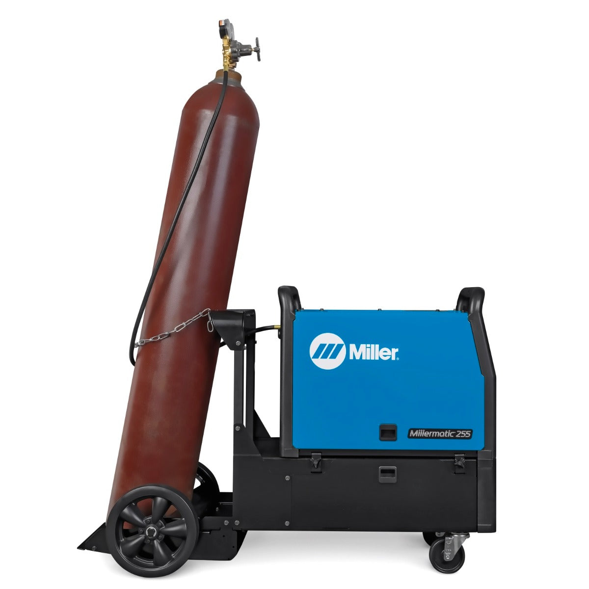 Miller Millermatic 255 MIG/Pulsed MIG Welder- 208/240V with Running Gear - 951766