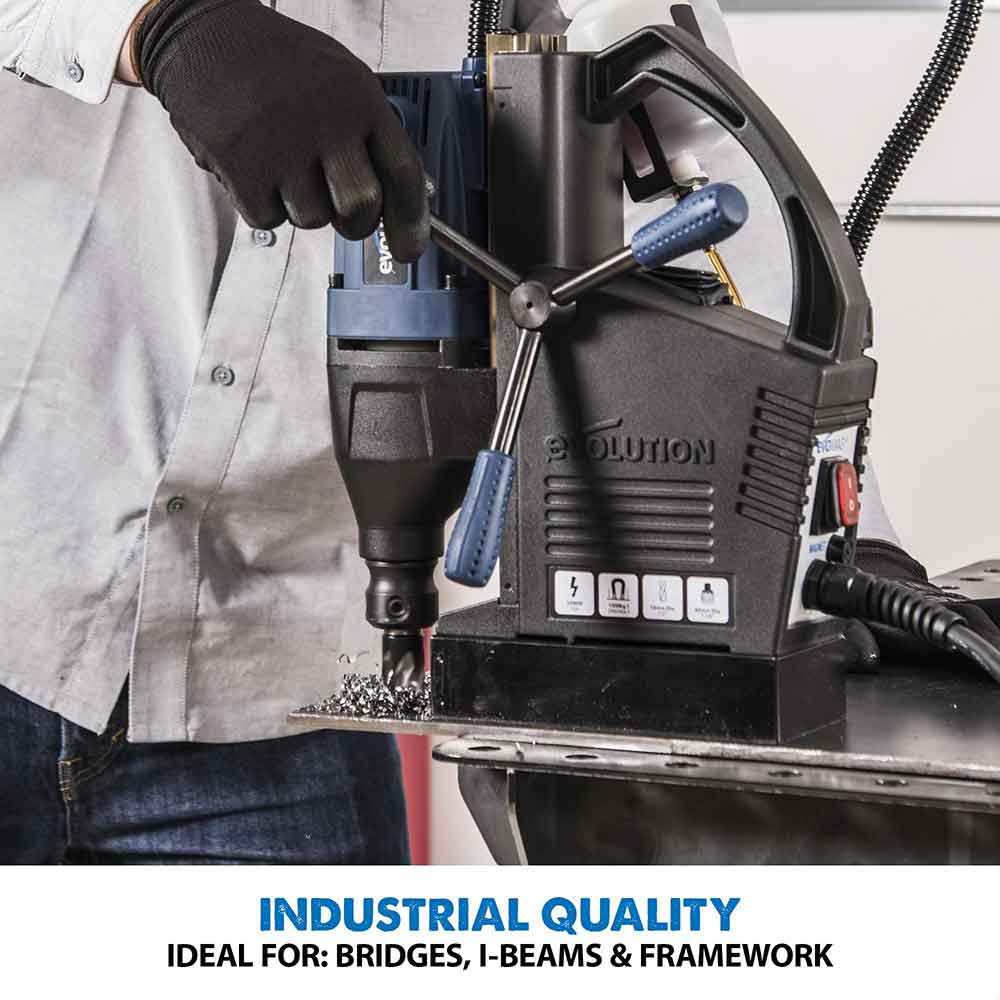 Evolution S28MAG 1-1/8 In. Magnetic Drill w/ Carry Case