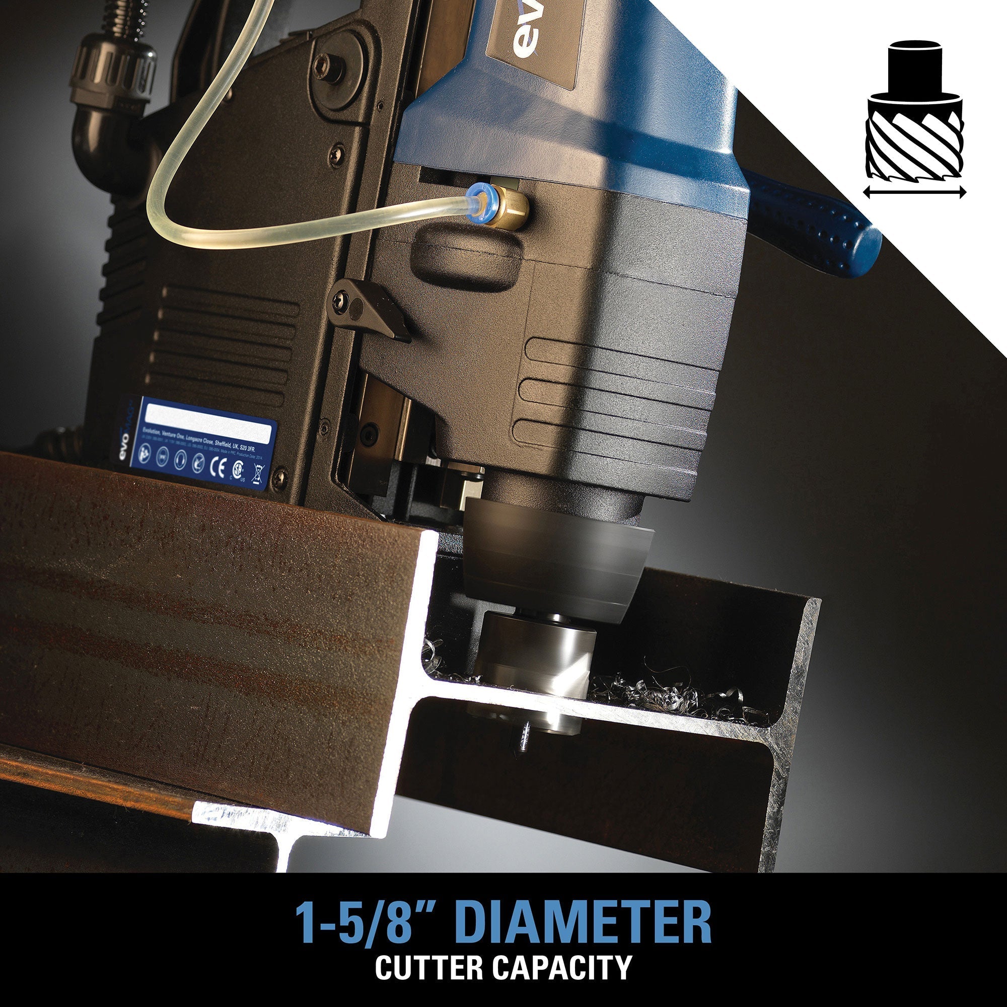 Evolution EVOMAG42 1-5/8 In. Magnetic Drill