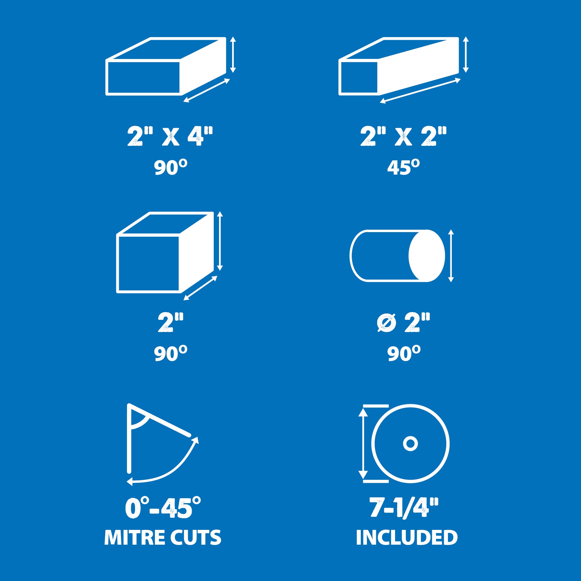 Evolution EVOSAW185HD Metal Cutting Chop Saw w/ 7-1/4 in. Blade