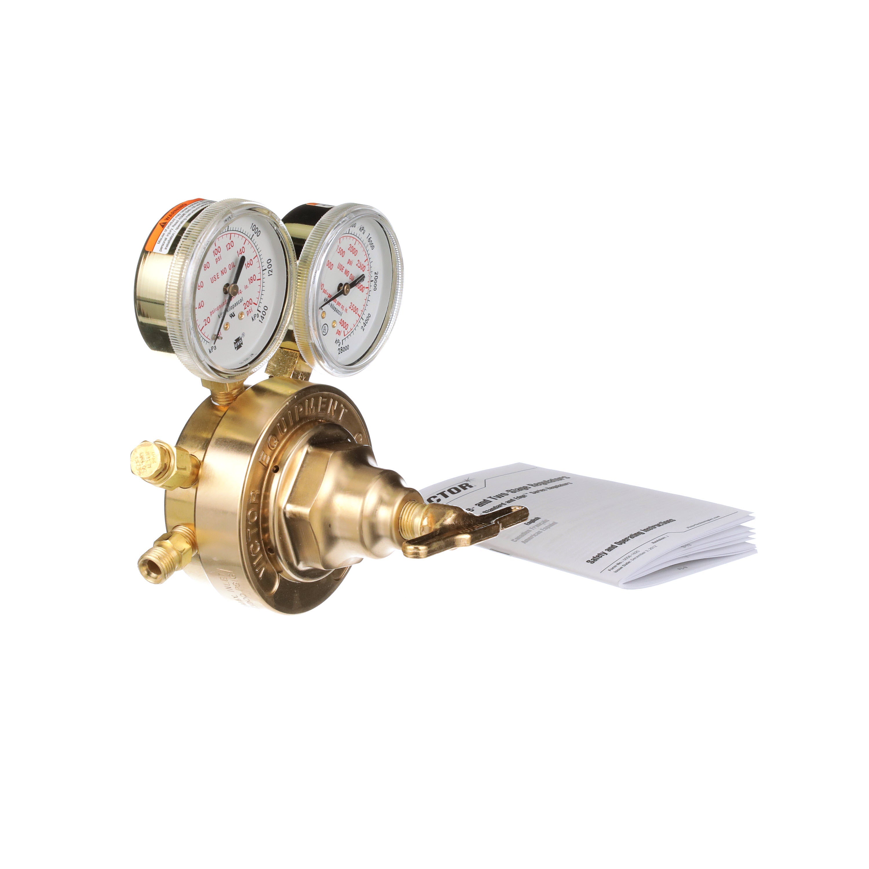 Victor SR450D-540 Oxygen HC Regulator - D Range (125 PSI) - 0781-0527