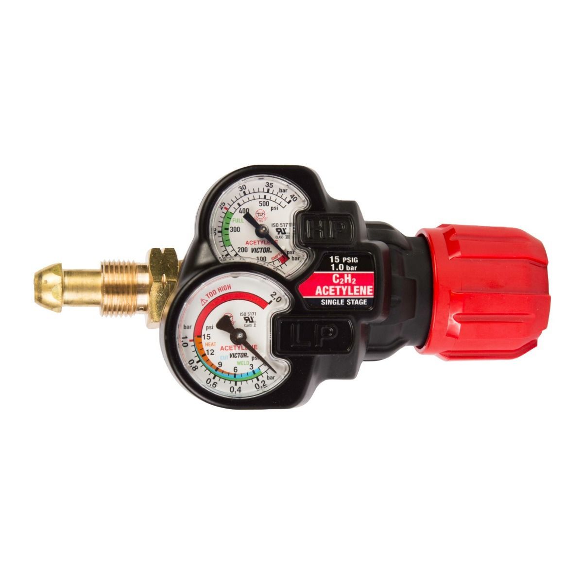Victor EDGE 2.0 ESS32-60-540 Oxygen/Acetylene Regulator Set