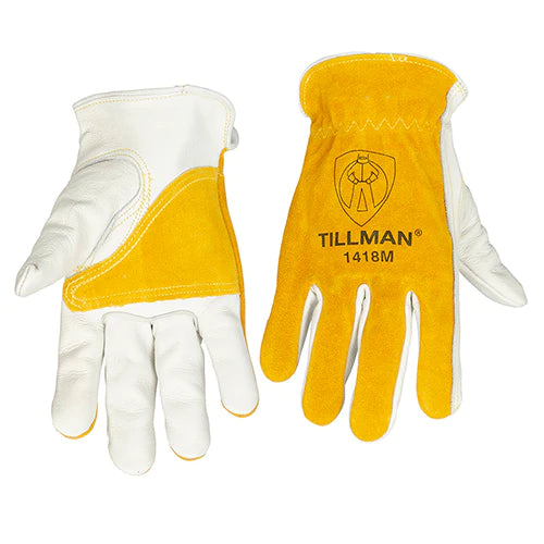 Tillman 1418 Cowhide Palm Drivers Gloves