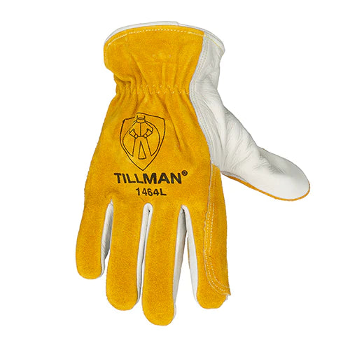 Tillman 1464 Top Grain Cowhide Drivers Gloves, Double Palm
