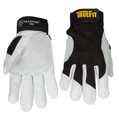 Tillman 1470 TrueFit Work Gloves, Goatskin