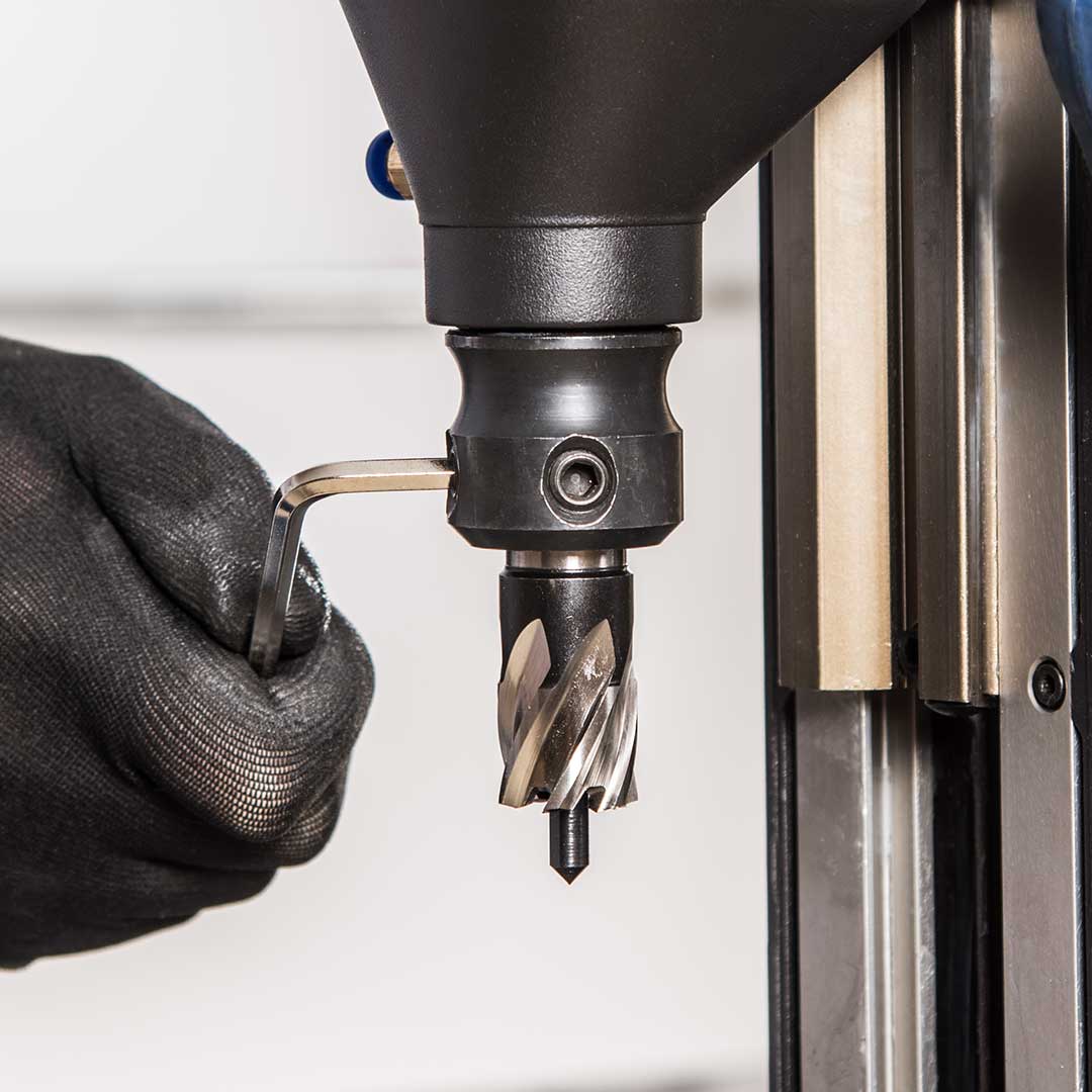 Evolution S28MAG 1-1/8 In. Magnetic Drill w/ Carry Case