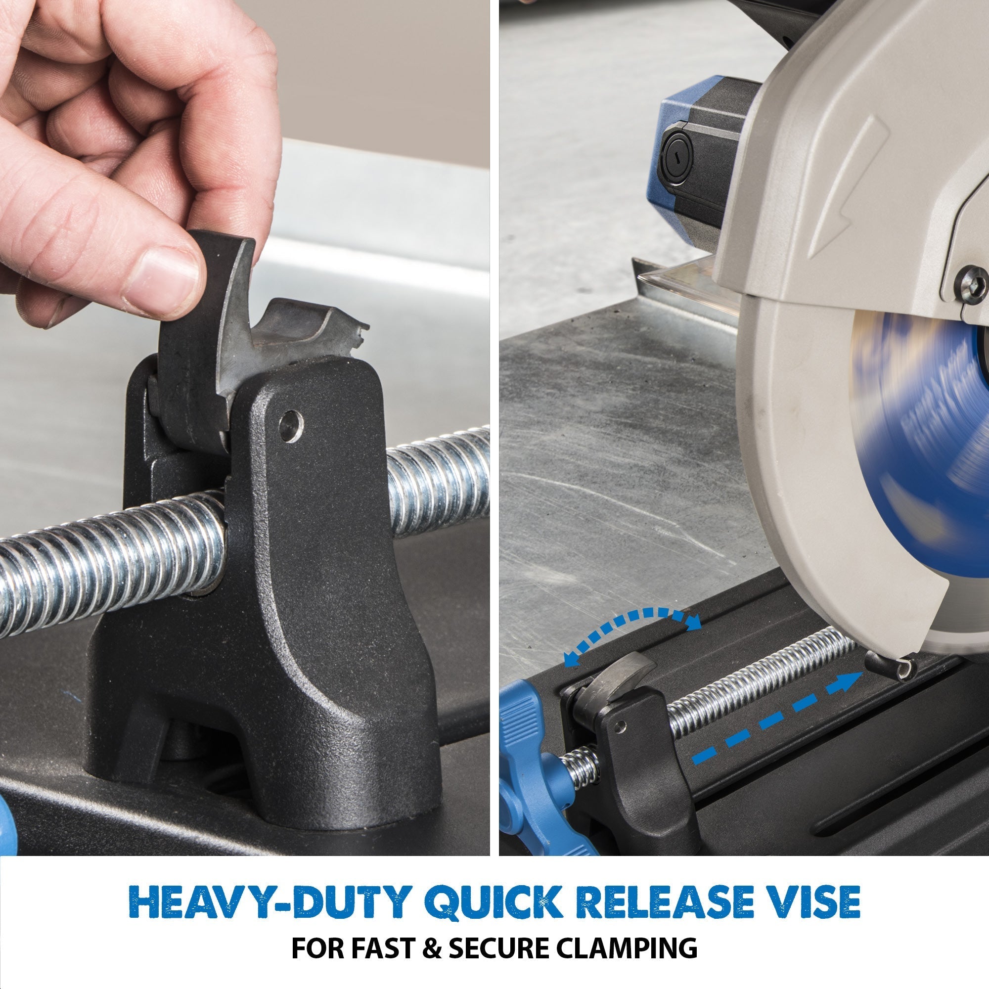 Evolution S355CPSL Metal Cutting Chop Saw w/ 14 in. Mild Steel Blade