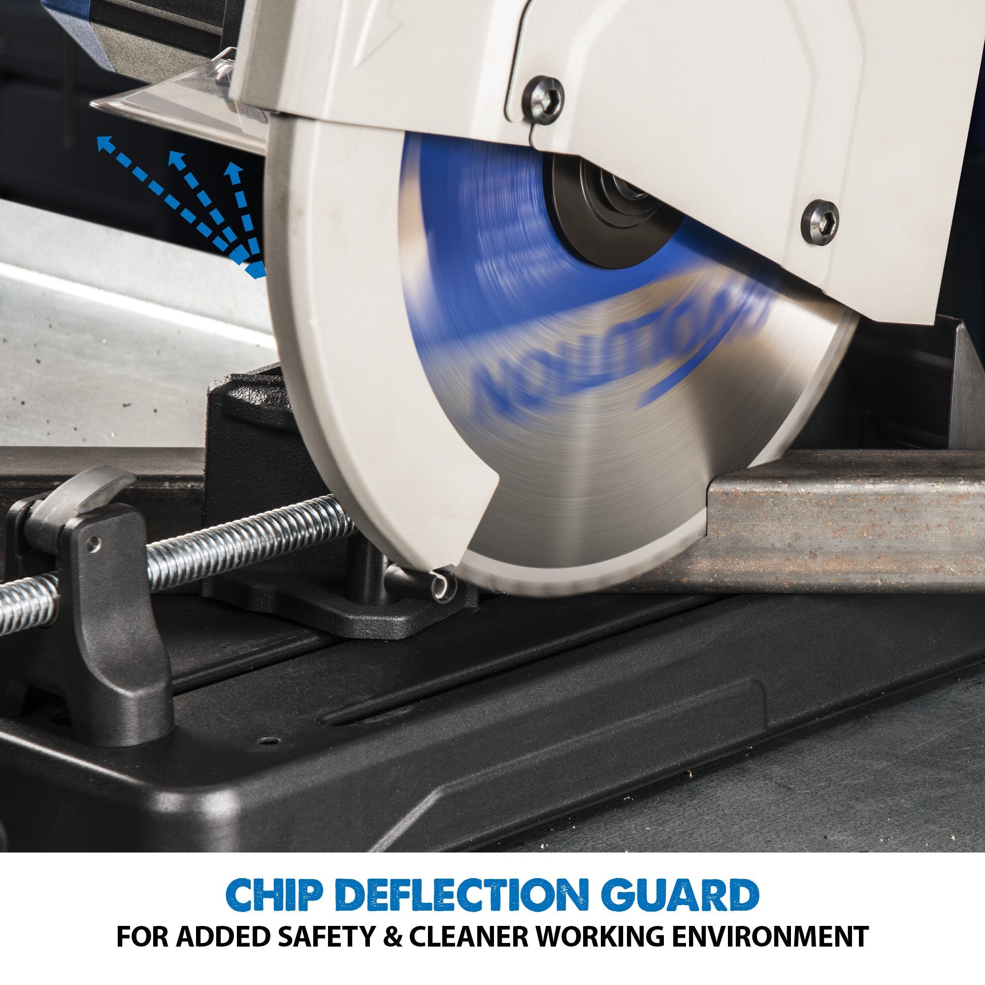 Evolution S355CPSL Metal Cutting Chop Saw w/ 14 in. Mild Steel Blade