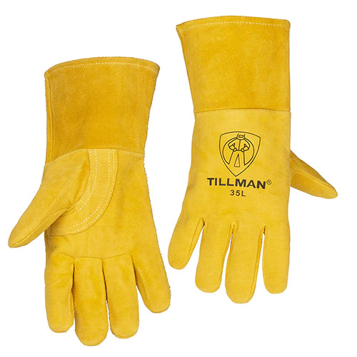 Tillman 35 Heavyweight Reverse Golden Deerskin MIG Gloves
