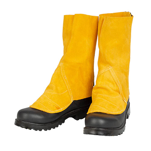 Tillman 529CL 15" Cowhide Shoe Spats w/ Spring Steel Clip