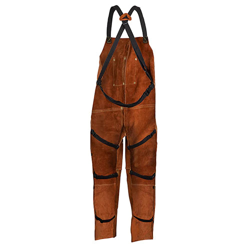 Tillman 5300A Premium Leather Split Leg Bib Apron
