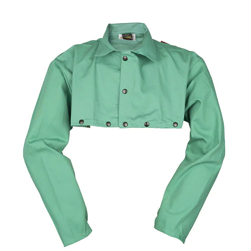 Tillman 6221 Green FR Welding Cape Sleeves