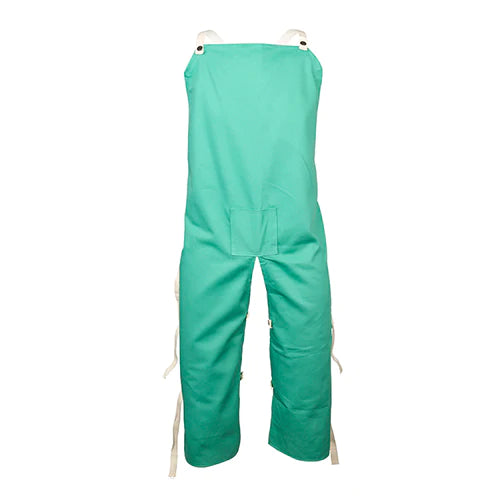 Tillman 6342 9oz Green FR Cotton Bib Apron